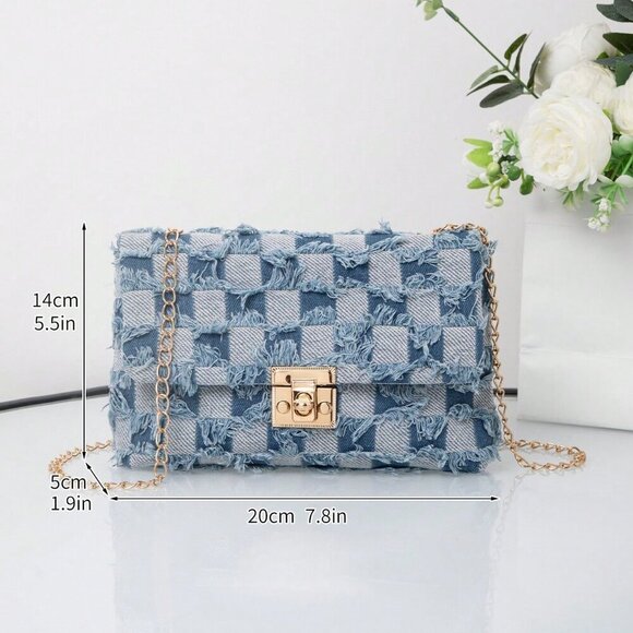 Multicolor Fashionable Women's Crossbody Handbag - Picture 3 of 6